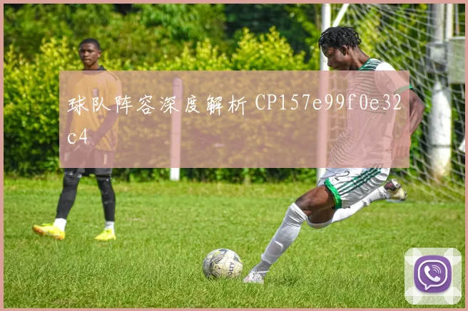 球队阵容深度解析 CP157e99f0e32c4